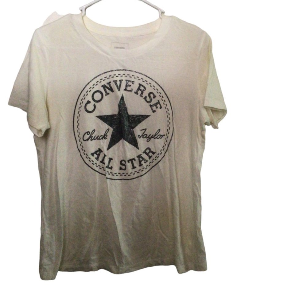 CONVERSE CLASSIC FIT LOGO TEE SIZE LARGE